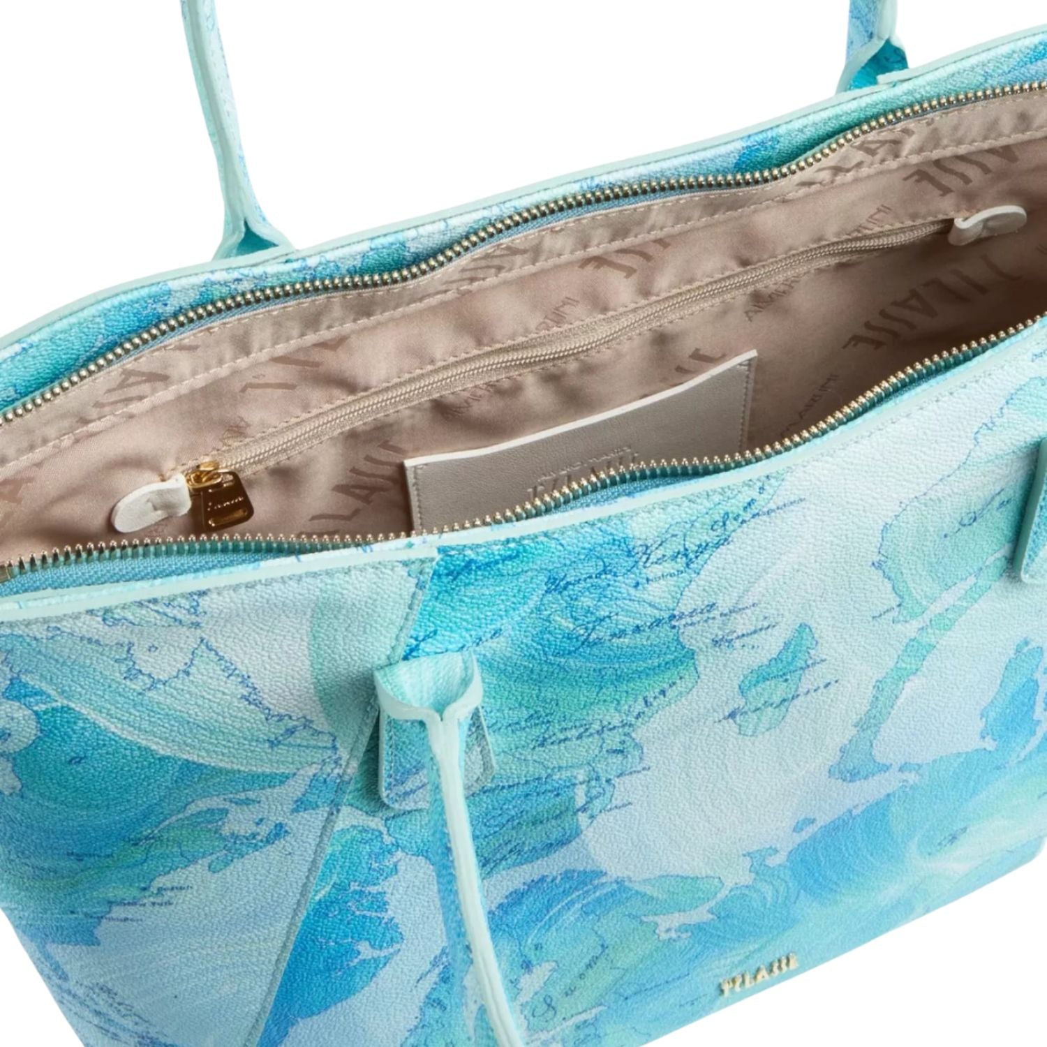 ALVIERO MARTINI - Borsa shopping Geo Water Island  Reef, Azzurro