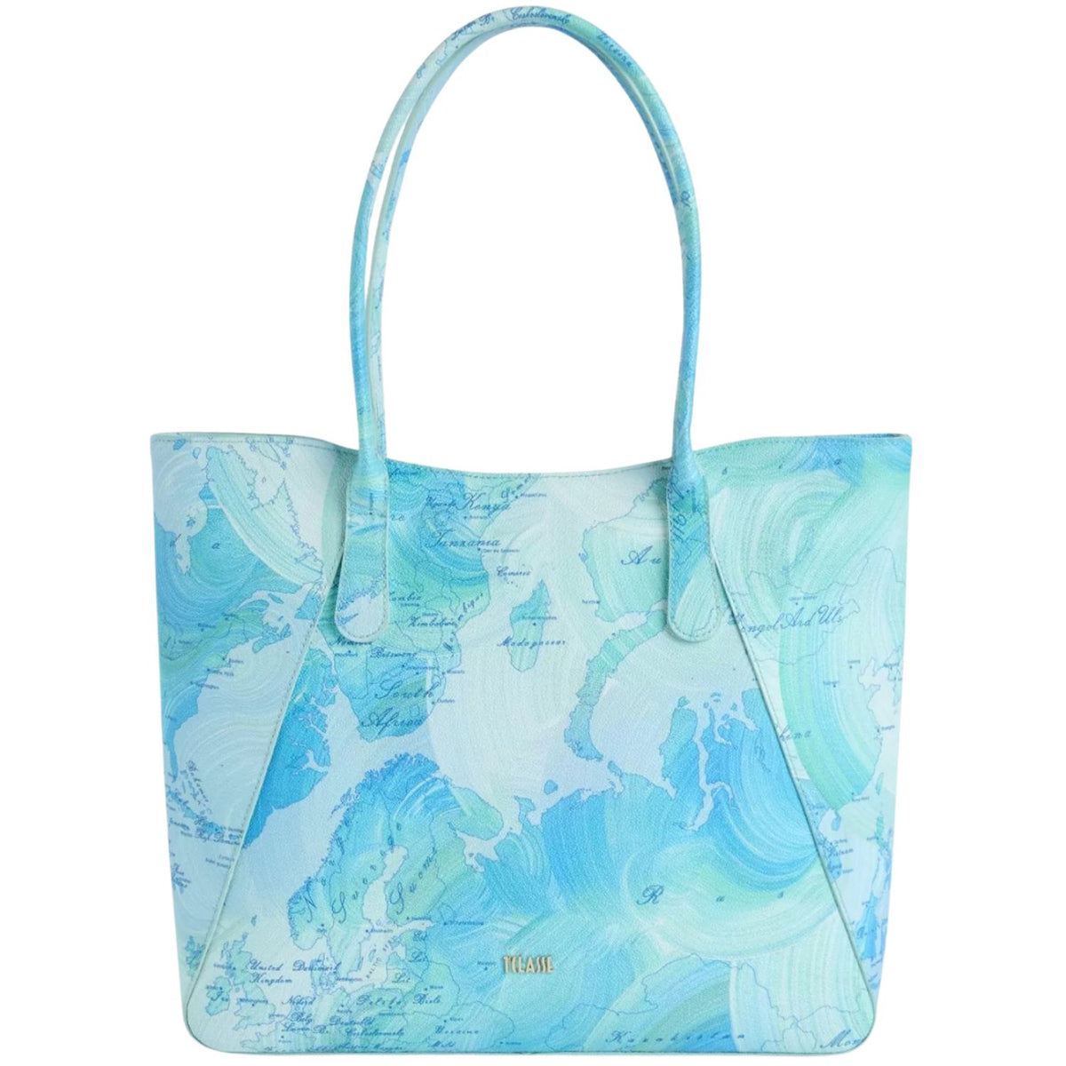 ALVIERO MARTINI - Borsa shopping Geo Water Island  Reef, Azzurro