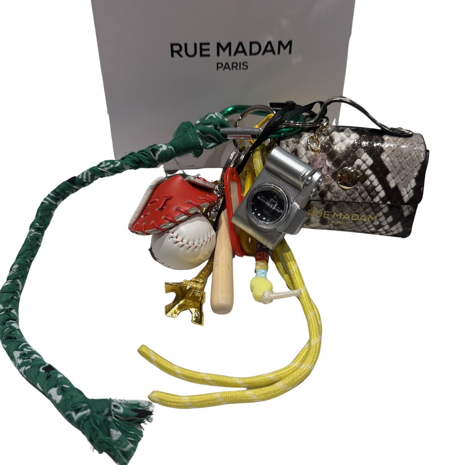 Rue Madam Paris - Charm per borsa Les Jours, Multicolor