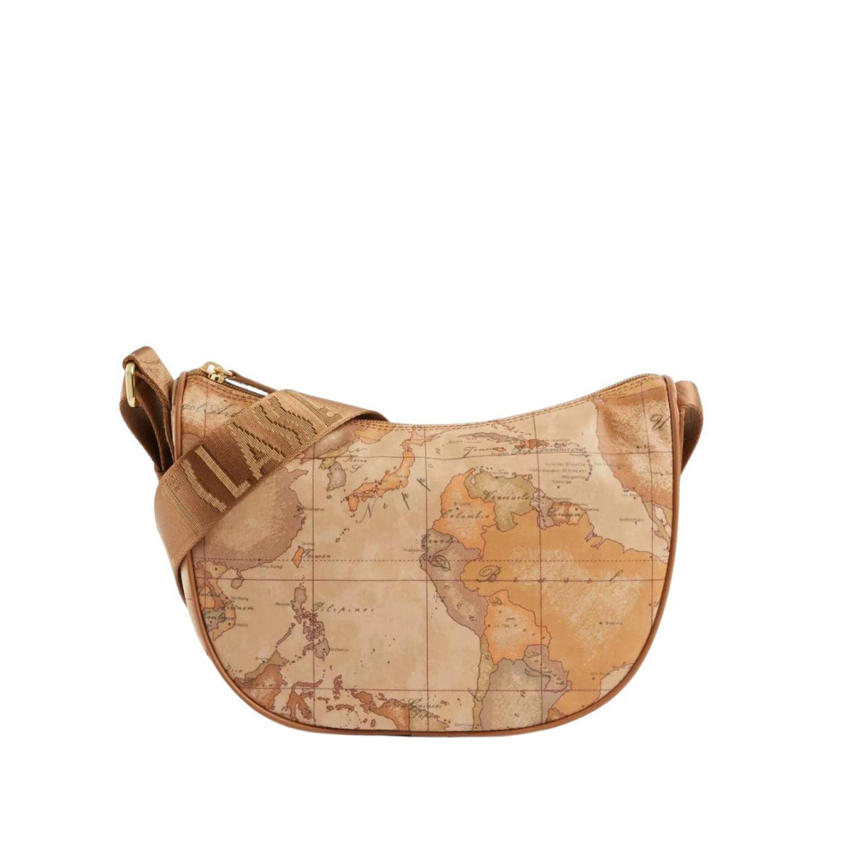 ALVIERO MARTINI - Geo Soft tracolla a mezzaluna piccola S006 Beige