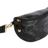 Maxi marsupio Geo Soft, Nero