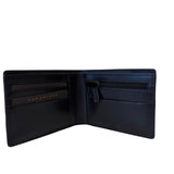 The Bridge - Portafoglio in pelle con portamente con zip , Nero