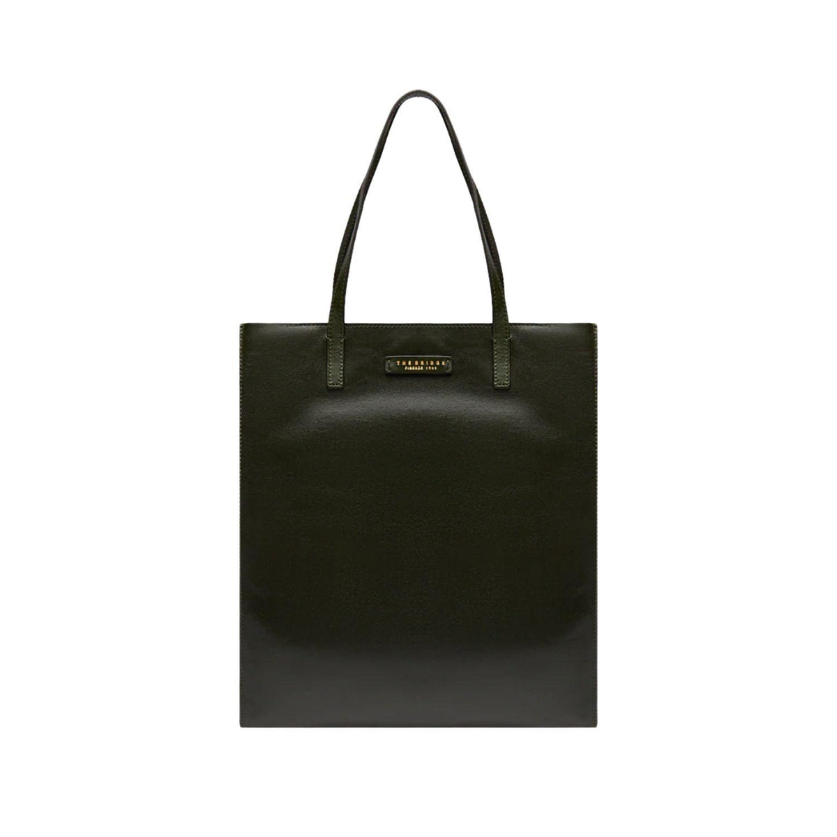 Shopper verticale Mirra, Verde Muschio