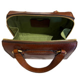 The Bridge - Bauletto in pelle collezione SS26 Laura, Marrone