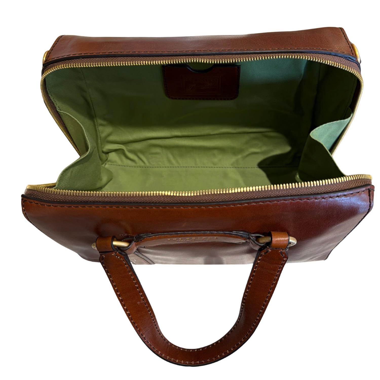 The bridge - Bauletto grande della collezione SS26 linea Laura, Marrone