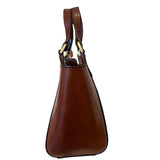 The bridge - Borsa a mano con tracolla linea Lucrezia, Marrone