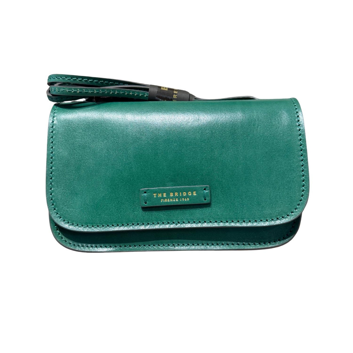 The Bridge - Tracollina in pelle linea rustici, Verde