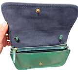 The Bridge - Tracollina in pelle linea rustici, Verde