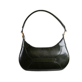 The bridge - Borsa a spalla in pelle, Verde Scuro