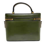 The Bridge - Tracollina vanity in pelle, Verde