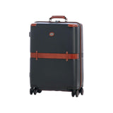 The Bridge - Trolley cabina in policarbonato e cuoio, Nero