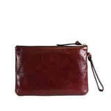 Pochette in pelle donna Ingrid, Bordeaux