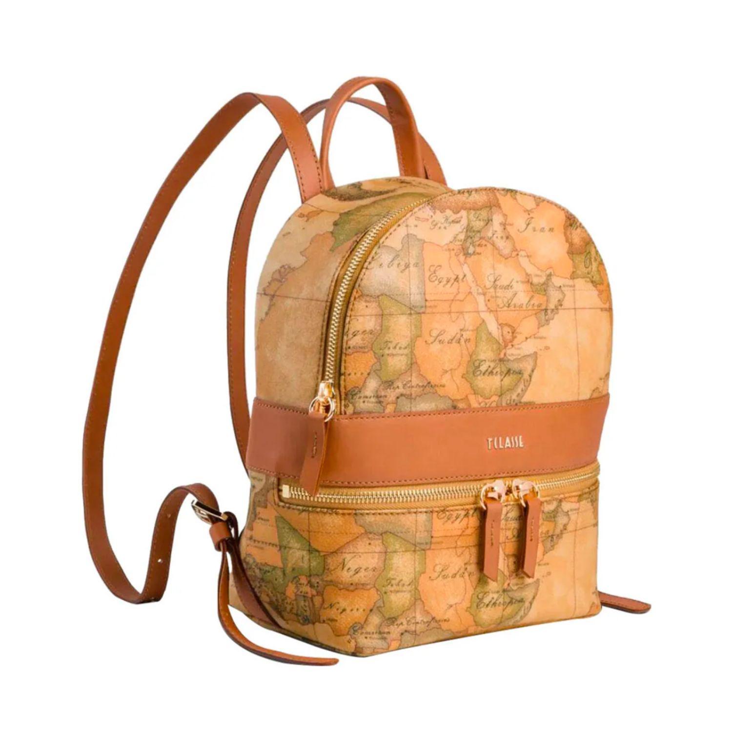 ALVIERO MARTINI - Zaino medio Geo Classic D099, Beige