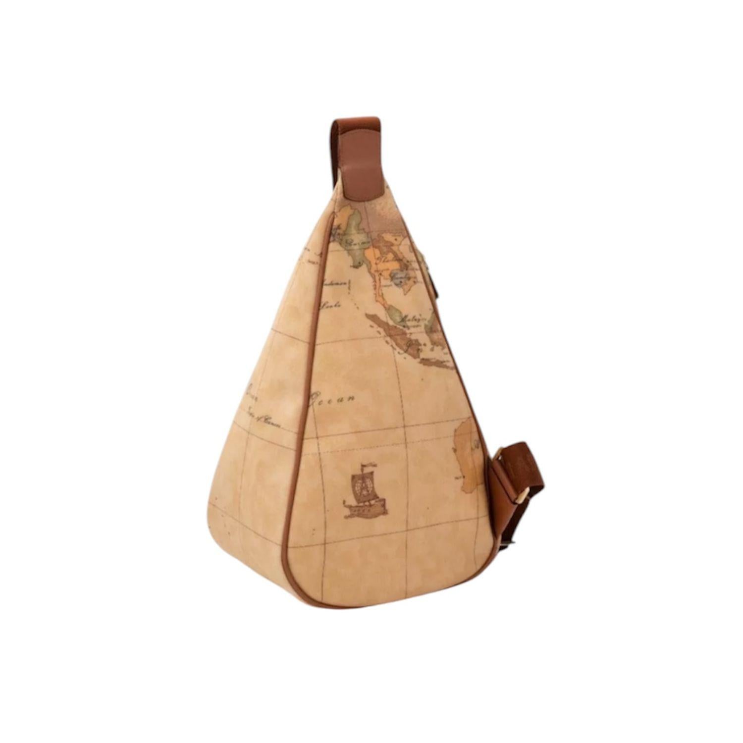 ALVIERO MARTINI - Geo Classic zaino monospalla E040, Beige