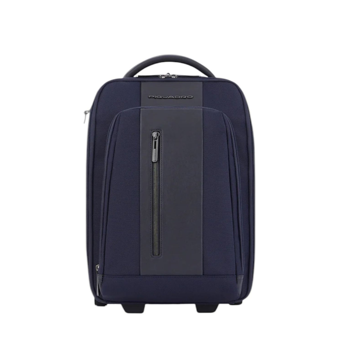 PIQUADRO -Trolley cabina portabile a zaino in tessuto riciclato Brief2, Blu