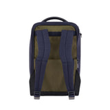 PIQUADRO -Trolley cabina portabile a zaino in tessuto riciclato Brief2, Blu