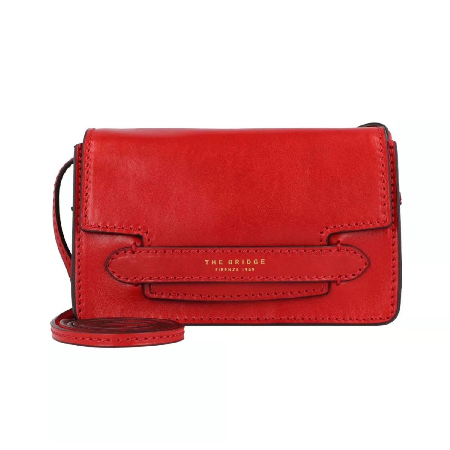 THE BRIDGE - Borsa a tracolla Lucrezia mini, Rossa
