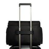 PIQUADRO - Messenger in tessuto riciclato e pelle, Nero 