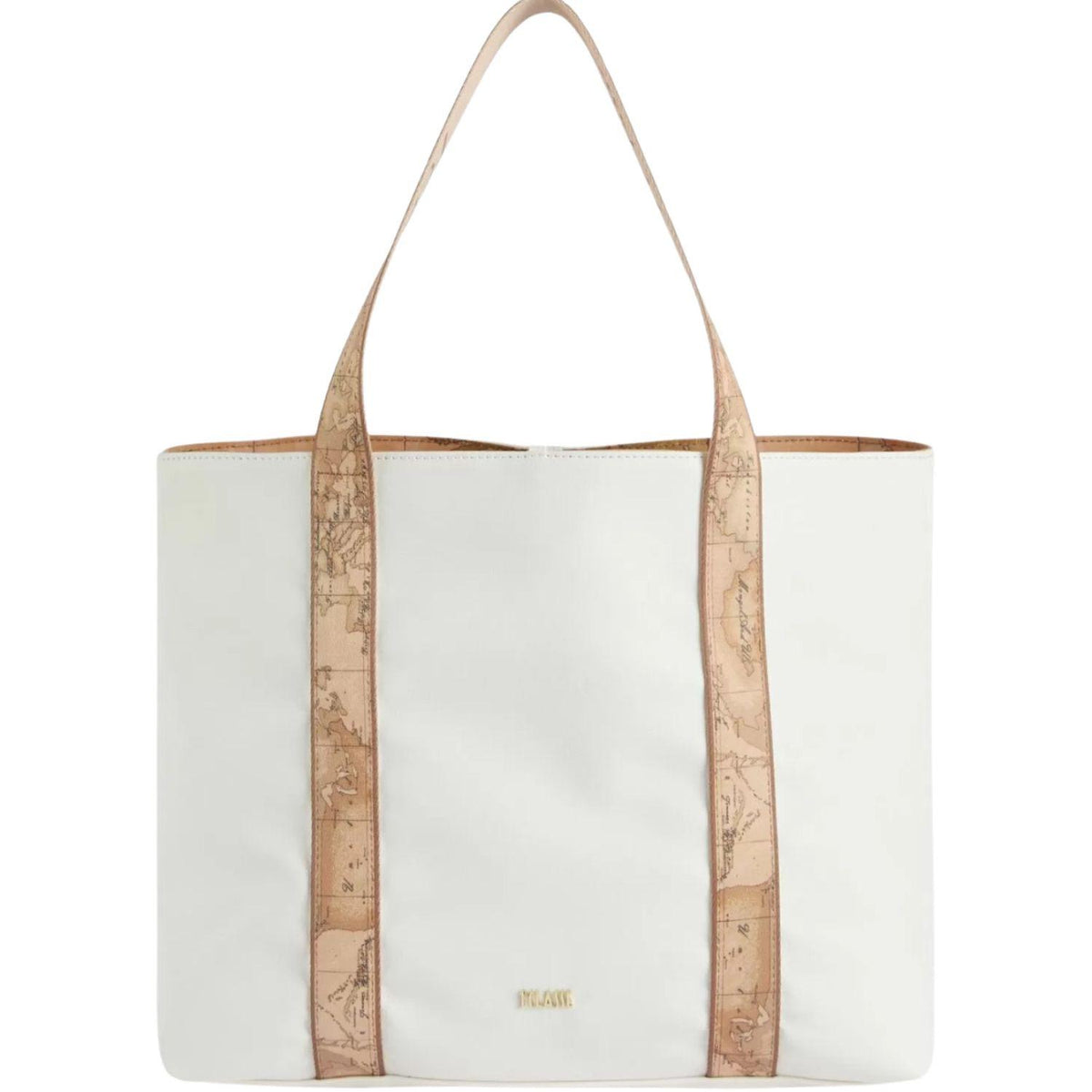 ALVIERO MARTINI - Reverse Soft borsa shopping reversibile, Bianca