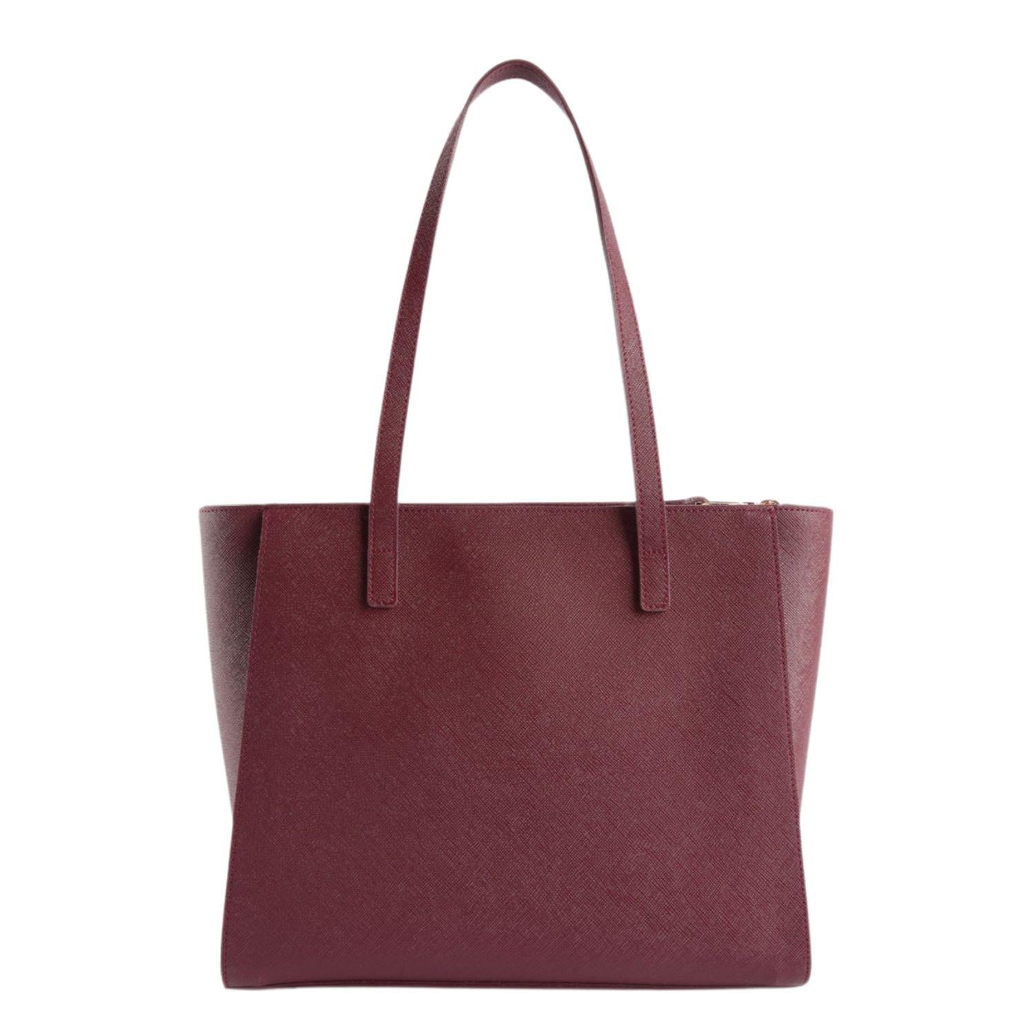ALVIERO MARTINI 1a CLASSE - Digital City borsa shopping grande Burgundy