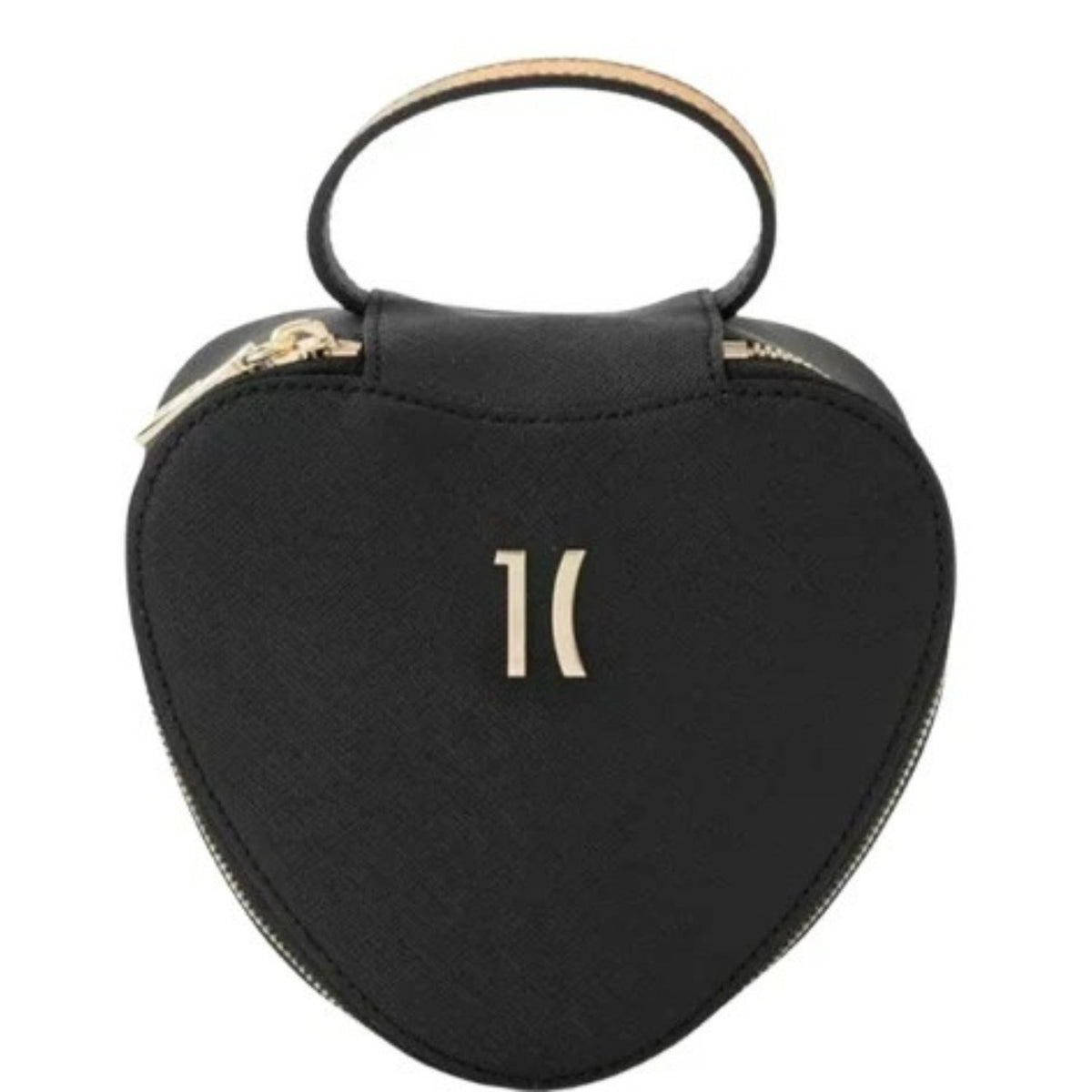 ALVIERO MARTINI - Beauty case a Cuore in saffiano , Nero 
