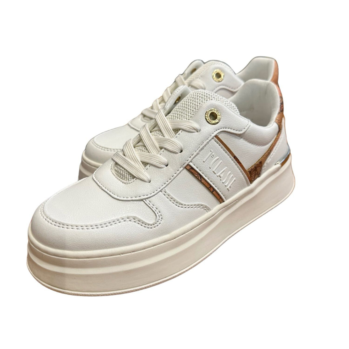 ALVIERO MARTINI - Sneakers sporty chic N. 35, Bianche 