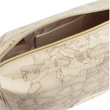 ALVIERO MARTINI - Tracolla Geo Soft Raphia, Neutro