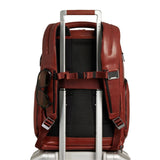 Piquadro - Zaino in pelle 15,6 porta pc SS26, Marrone