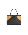  ALVIERO MARTINI - Borsa a mano con tracolla in tessuto goffrato Flying City, Nero