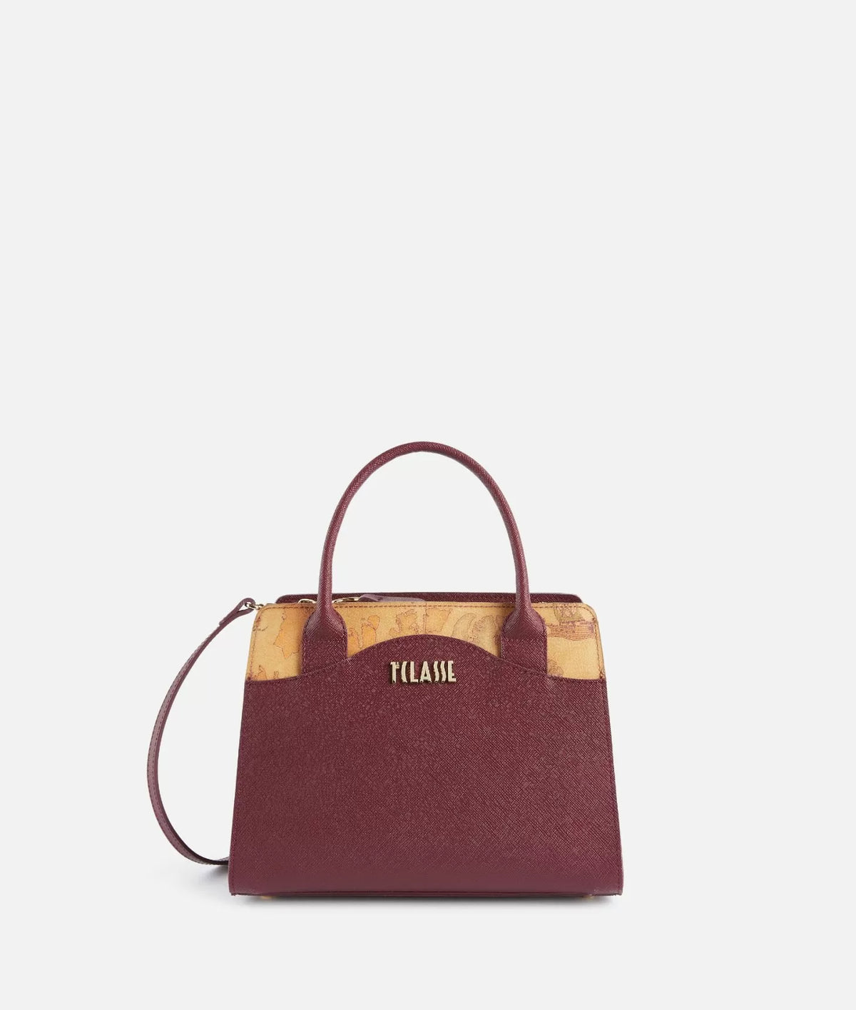 ALVIERO MARTINI 1a CLASSE - Digital City borsa a mano piccola con tracolla Burgundy