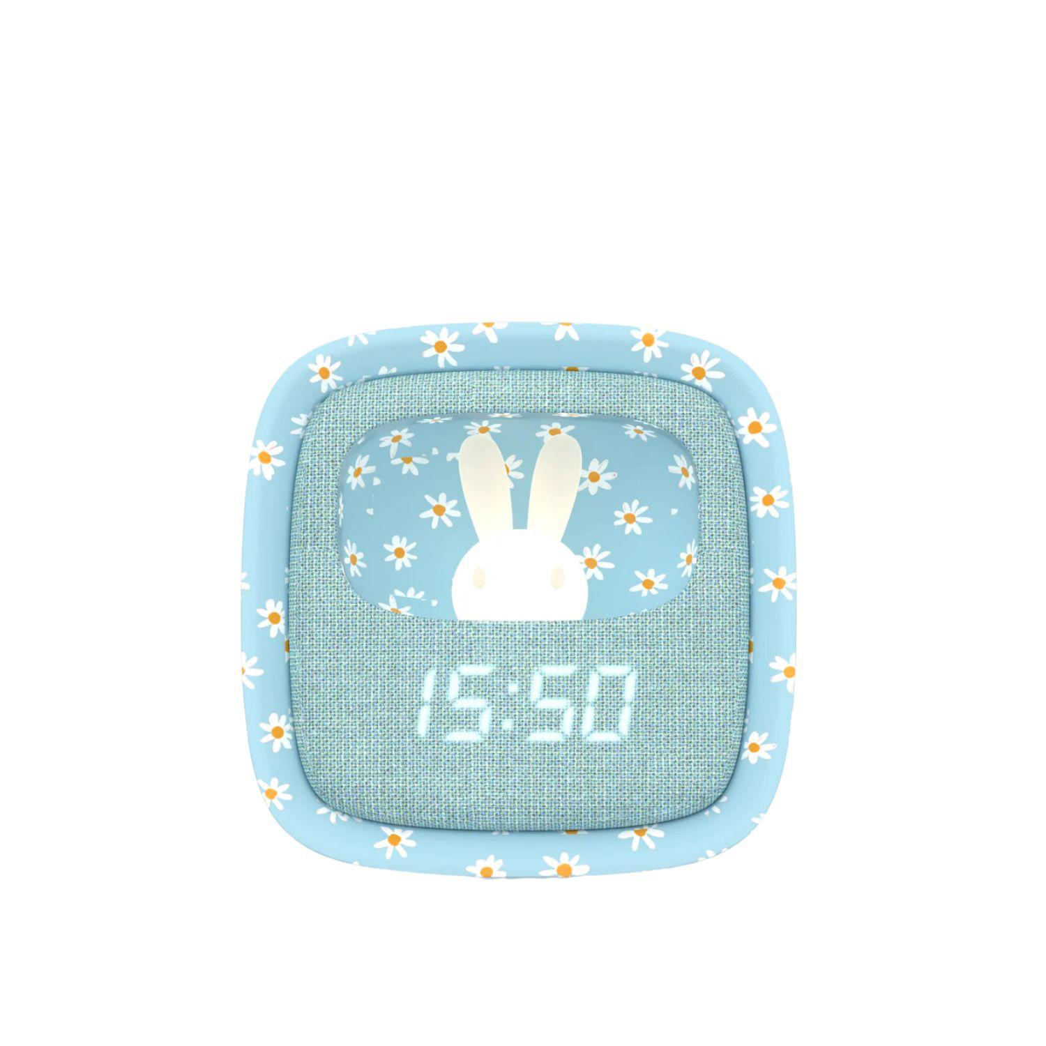 Mob - Sveglia e luce notturna, Fiori Azzurro e Giallo