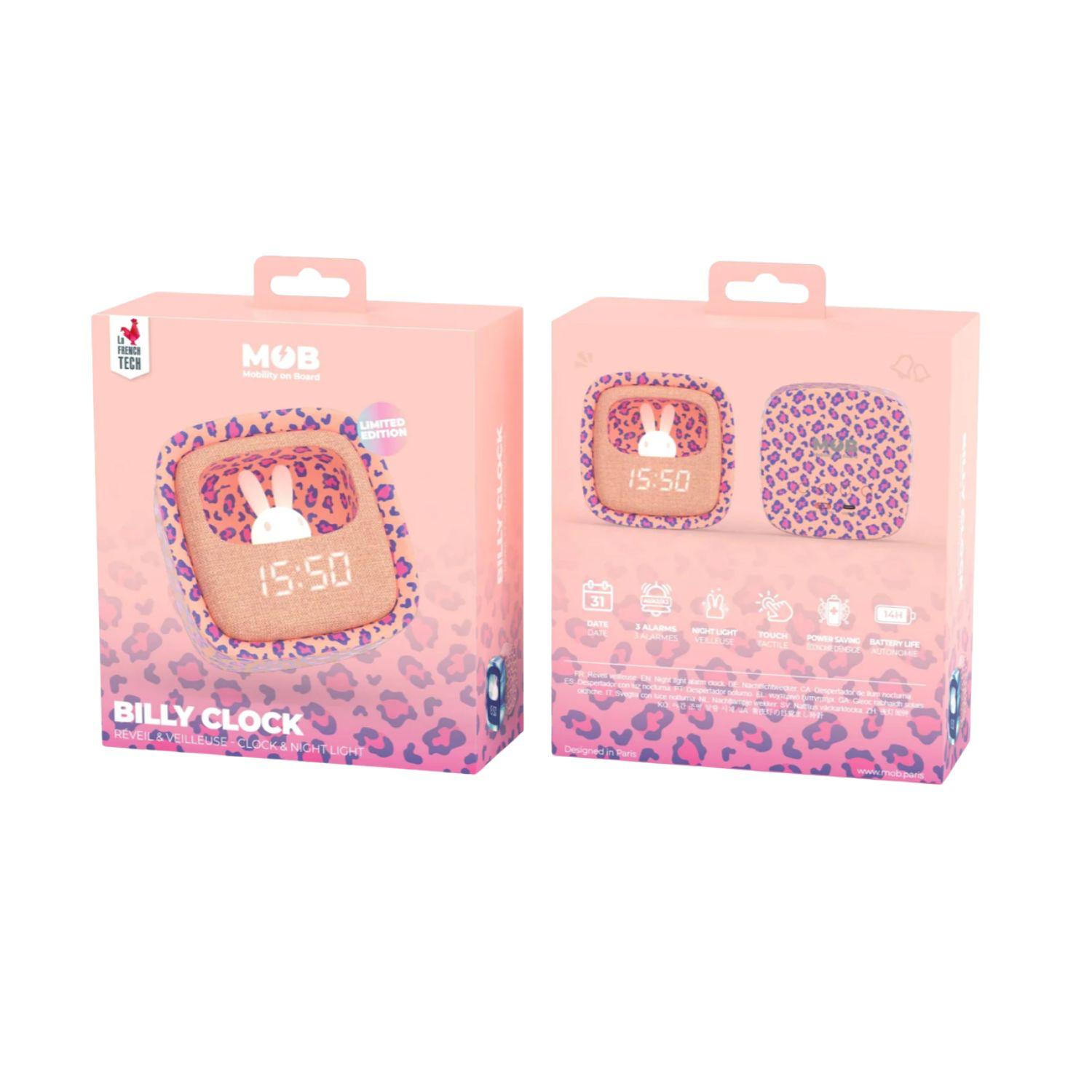 MOB - Sveglia e luce notturna, Billy Rosa Leopard