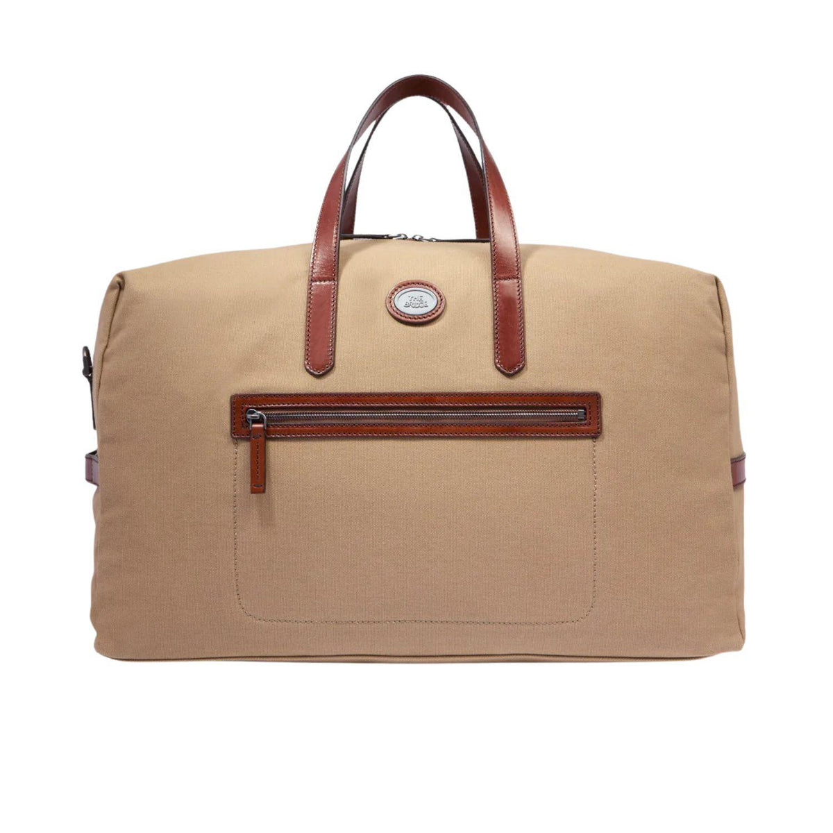 THE BRIDGE - Borsone grande in Canvas riciclato, Beige