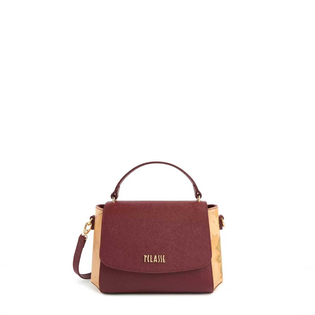 ALVIERO MARTINI 1a CLASSE - Digital City tracolla con patta Burgundy