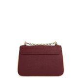 ALVIERO MARTINI 1a CLASSE - Ideal Bag tracolla con catena Burgundy