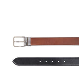 THE BRIDGE - Cintura reversibile linea Brunelleschi, Nero e Marrone