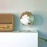 ZOFFOLI - Mappamondo da tavolo design moderno Cosmo Bianco