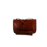 THE BRIDGE - Tracollina in cuoio linea Rustici, Marrone