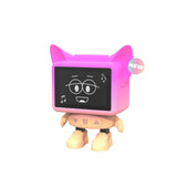 MOB - Sveglia con orologio danzante, Rosa