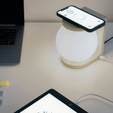 SBAM DESIGN - Lampada da tavolo Plat Verde chiaro 