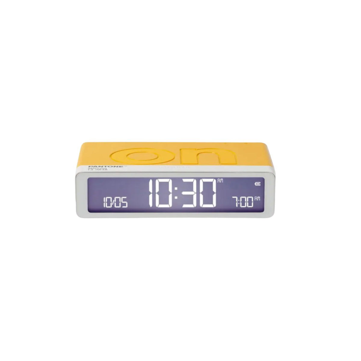 Sveglia Flip on/off Pantone, Giallo