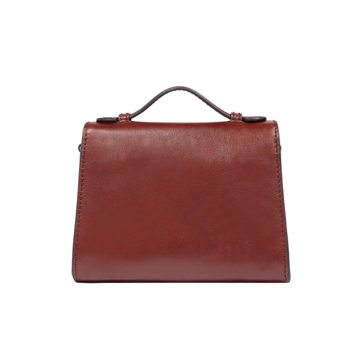 Borsa con tracolla removibile Irene, Marrone