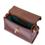 Borsa con tracolla removibile Irene, Marrone