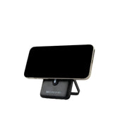 Garzini - Magsafe powerbank con cavi lightning USB-C e Micro-USB, Nero