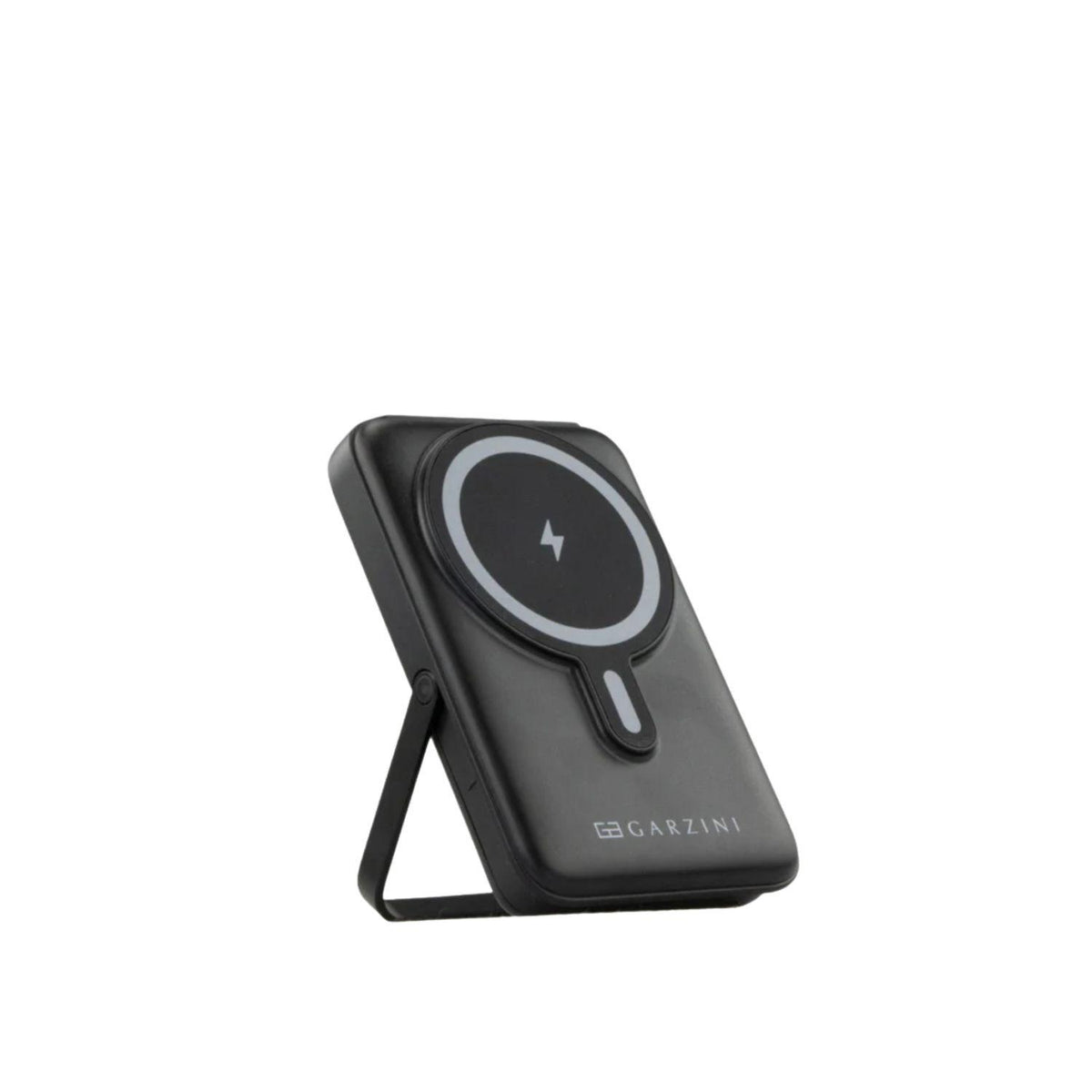 Garzini - Magsafe powerbank con cavi lightning USB-C e Micro-USB, Nero