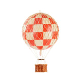 AUTHENTIC MODELS - Mongolfiera Grande Royal Aero Schacchi Rossi e Bianchi