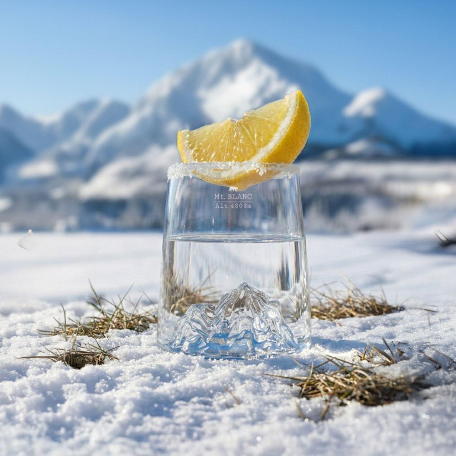 Alaskan Maker - Set 4 shortini montagne, Vetro