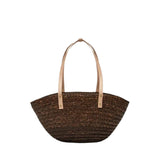 PATRIZIA PEPE - Borsa piccola in paglia, Marrone