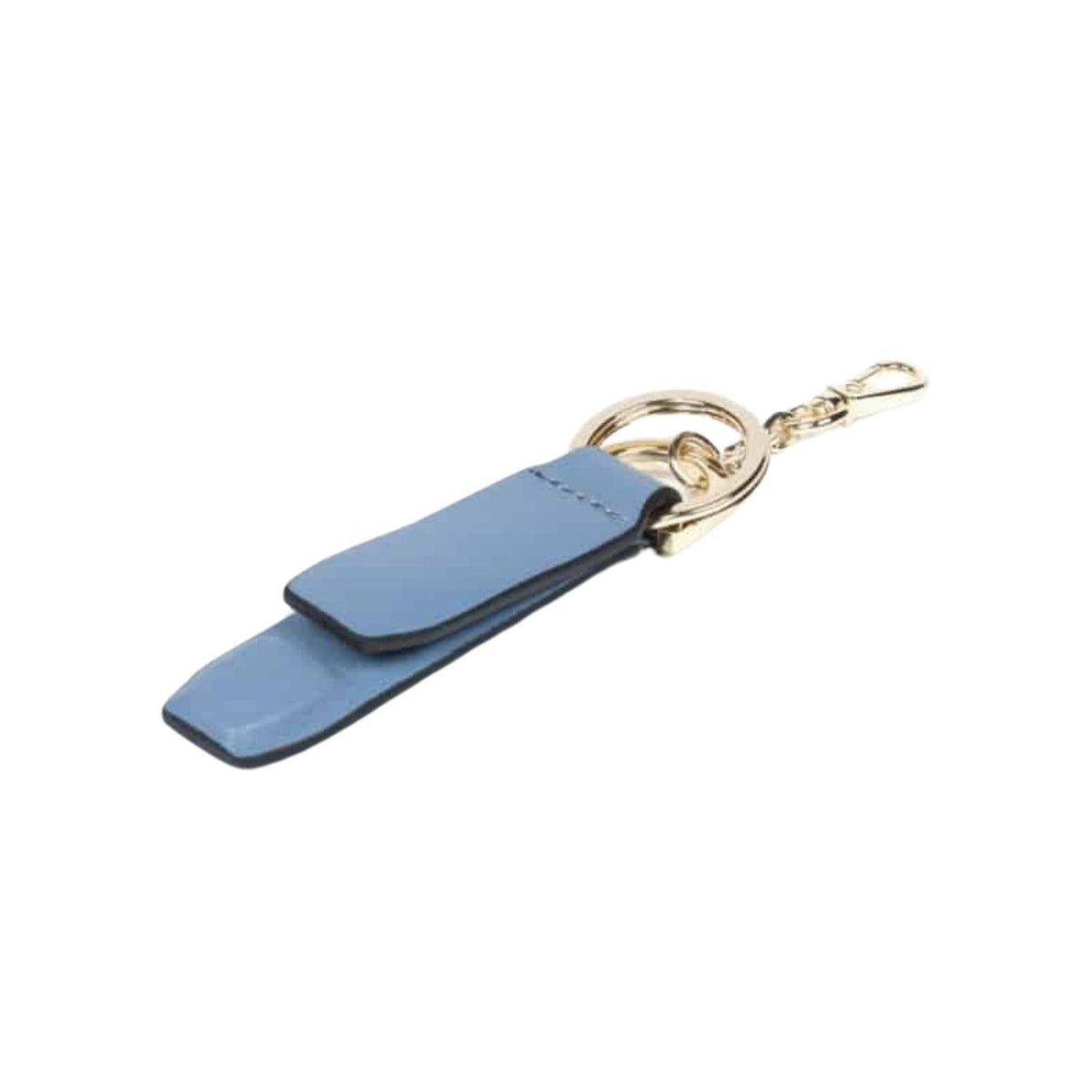 PIQUADRO - Portachiavi con supporto per smartphone, Azzurro