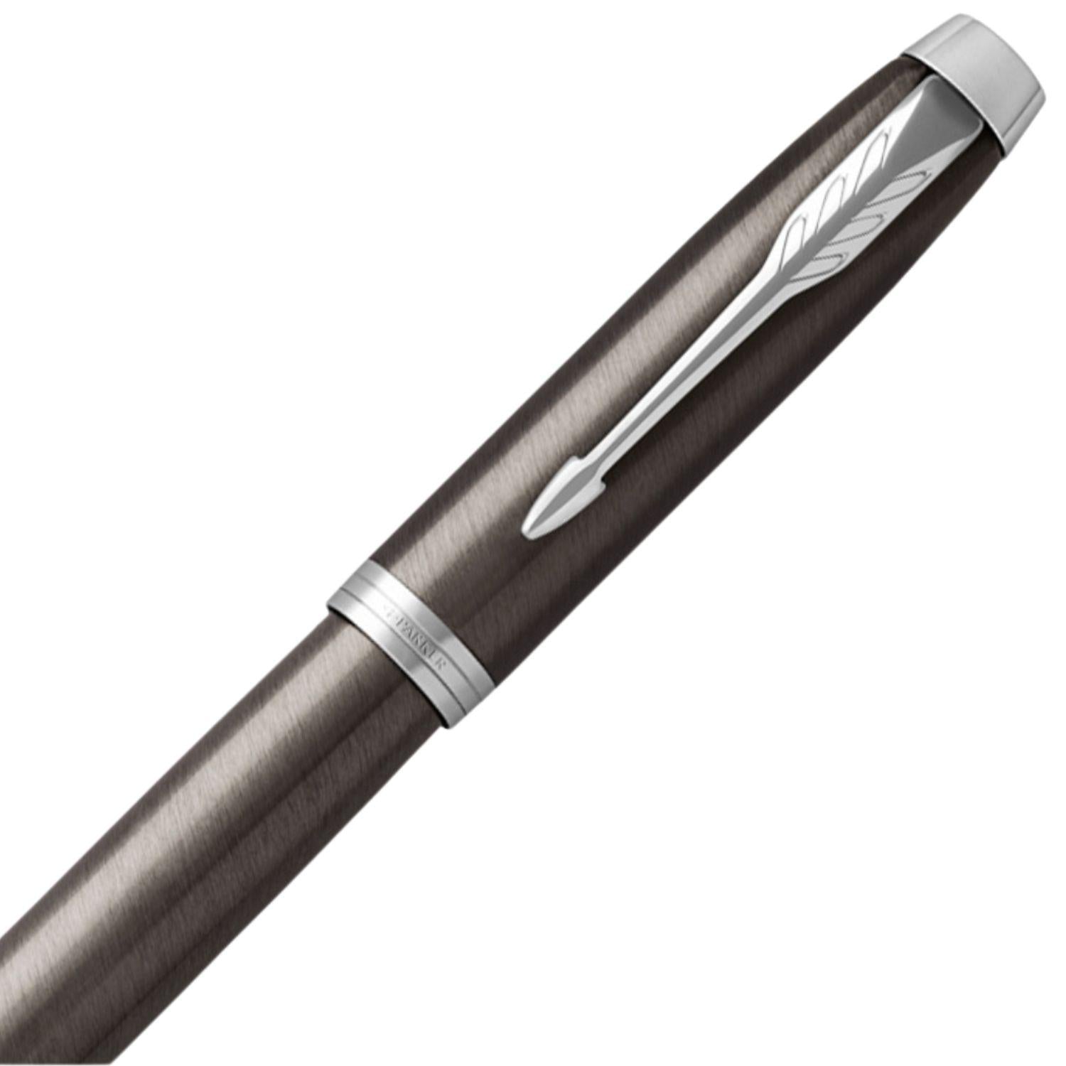 PARKER - Penna roller IM Dark Espresso CT, Marrone